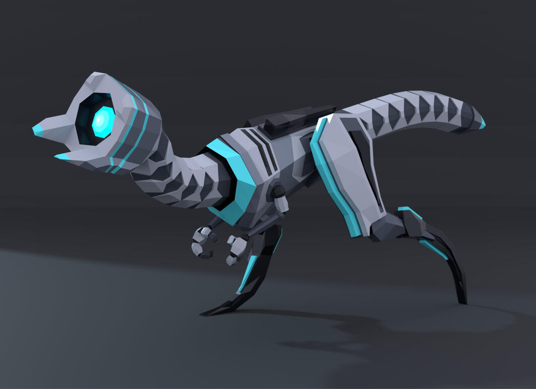 Rigged Low-Poly Full Body Model