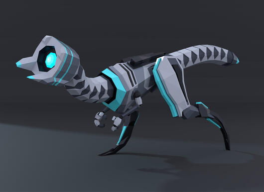 Rigged Low-Poly Full Body Model