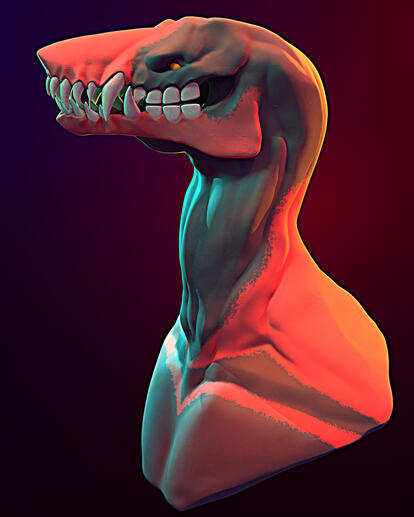 Rigged Bust Sculpt