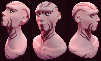 Rigged Bust Sculpt