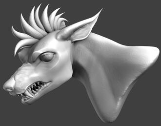 Non-Textured Bust Sculpt